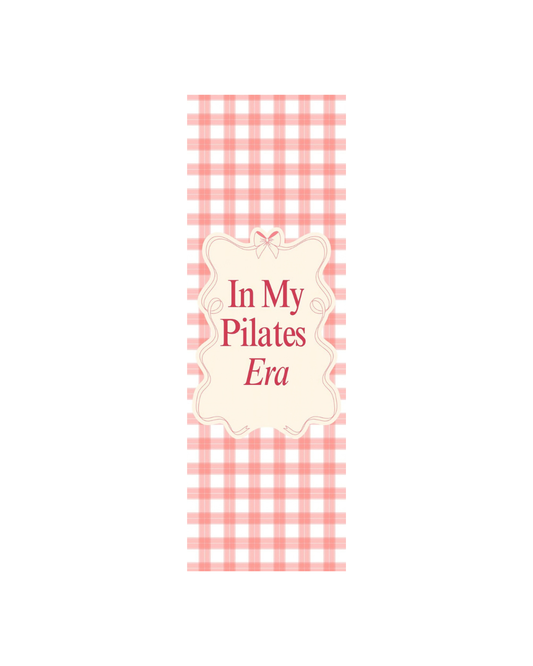 “In My Pilates Era” bookmark