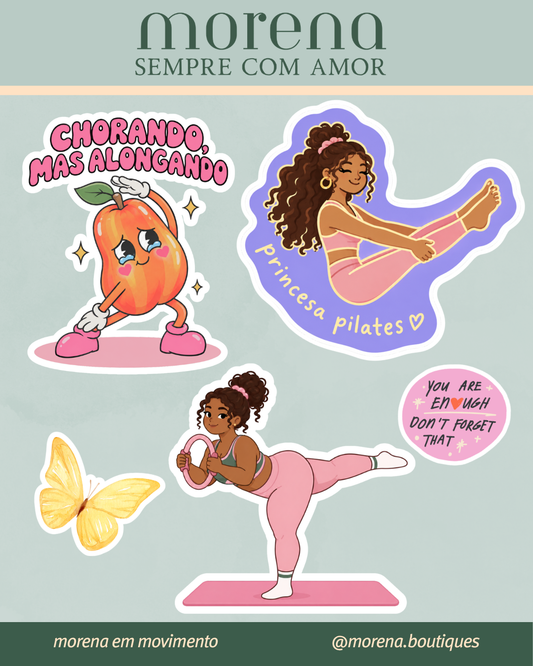 Morena em Movimento Sticker Pack